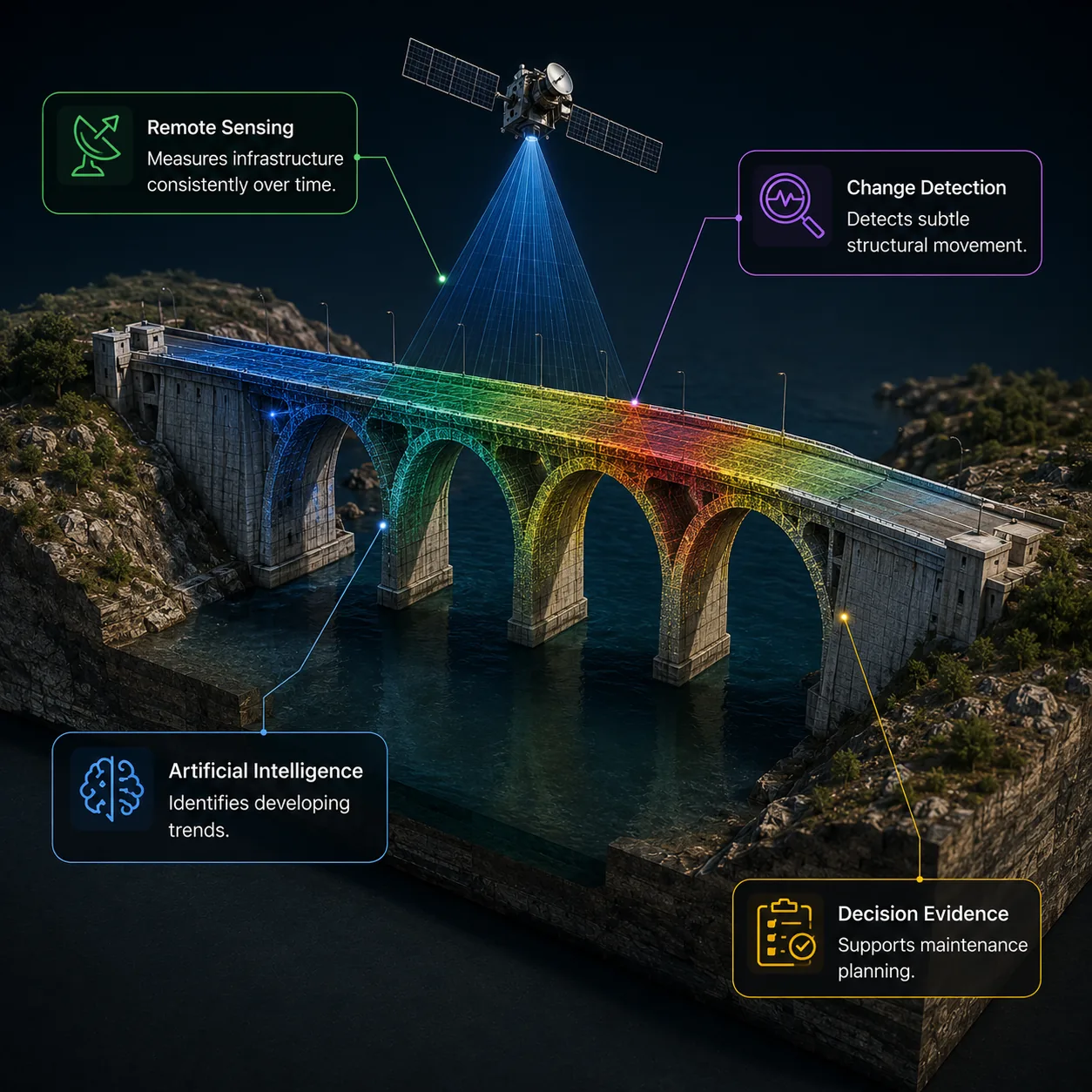 Monitoring and Intelligence – Sarlight applied AI illustration